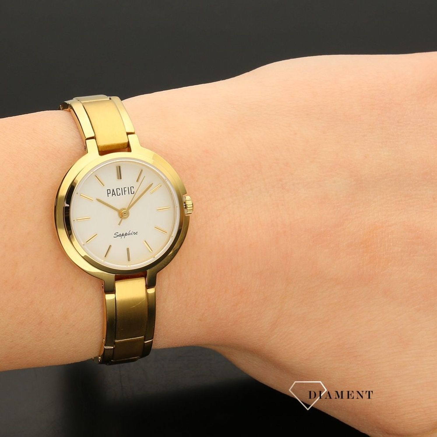 Damski zegarek Pacific Sapphire S6004 GOLD (1).jpg